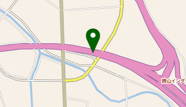 中部縦貫自動車道 勝山IC 下り 入口の地図画像