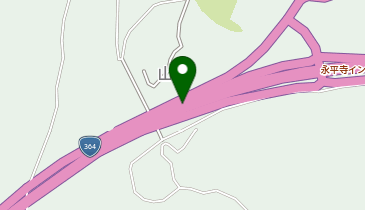 中部縦貫自動車道 永平寺IC 上り 出口の地図画像