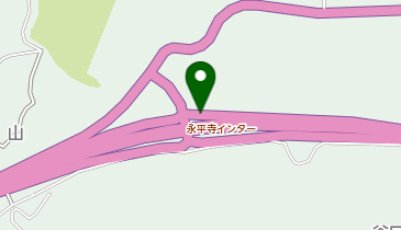 中部縦貫自動車道 永平寺IC 上り 入口の地図画像