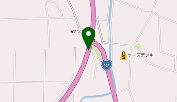 会津縦貫道 喜多方IC 下り 入口の地図画像