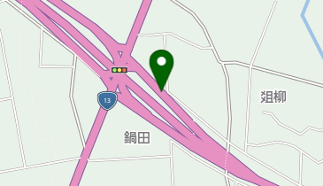 赤湯バイパス 白石・七ヶ宿方面入口 上り 入口の地図画像