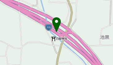 赤湯バイパス 新潟・長井方面入口(県道3) 下り 入口の地図画像