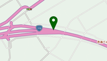 赤湯バイパス 梨郷IC(仮称) 上り 入口の地図画像