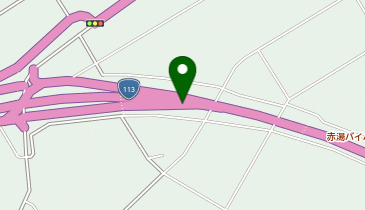 赤湯バイパス 梨郷IC(仮称) 下り 出口の地図画像