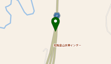 南薩縦貫道 南九州知覧IC 下り 出口の地図画像