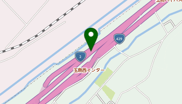 玉島笠岡道路 玉島西IC 下り 入口の地図画像