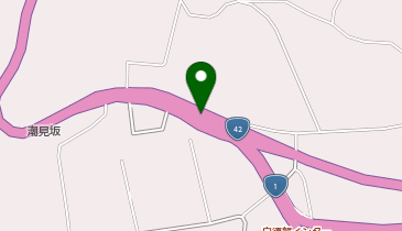 潮見バイパス 白須賀IC 上り 入口の地図画像