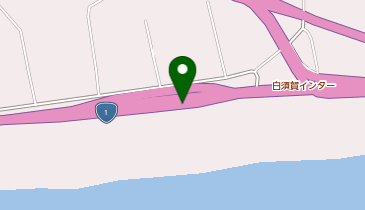 潮見バイパス 白須賀IC 下り 入口の地図画像
