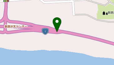 浜名バイパス 新居弁天IC 下り 出口の地図画像