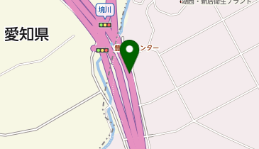 潮見バイパス 豊橋東IC 上り 入口の地図画像