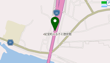 新宮紀宝道路 紀宝鵜殿IC 下り 出口の地図画像