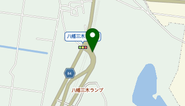 東播磨南北道路 八幡三木IC 上り 入口の地図画像