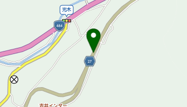 美作岡山道路 吉井IC 上り 出口の地図画像