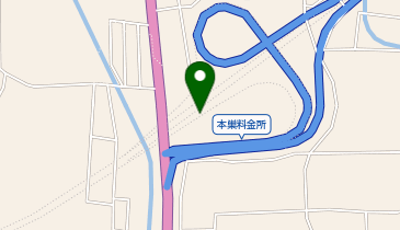 東海環状自動車道 本巣IC 内回り 入口の地図画像