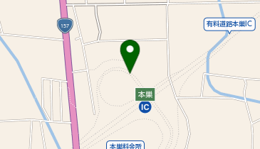 東海環状自動車道 本巣IC 外回り 入口の地図画像