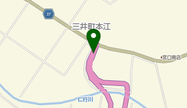 能越自動車道 のと三井IC 上り 入口の地図画像