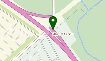 道東自動車道 釧路中央IC 下り 入口の地図画像