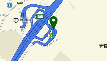 山陽自動車道 沼田PAスマートIC 下り 入口の地図画像