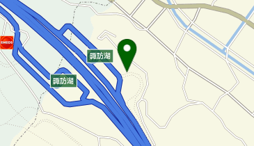 中央自動車道 諏訪湖スマートIC 上り 出口の地図画像