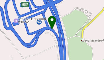 東北自動車道 佐野SAスマートIC 下り 出口の地図画像
