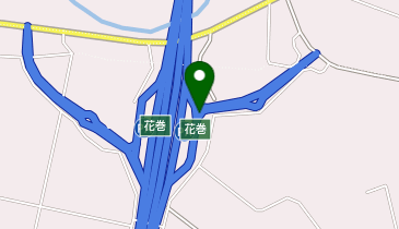 東北自動車道 花巻PAスマートIC 上り 入口の地図画像