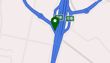 東北自動車道 花巻PAスマートIC 下り 出口の地図画像