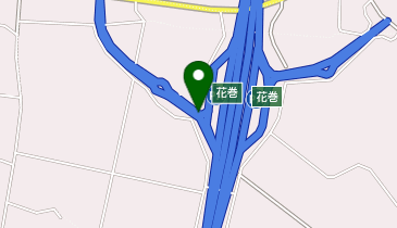 東北自動車道 花巻PAスマートIC 下り 入口の地図画像