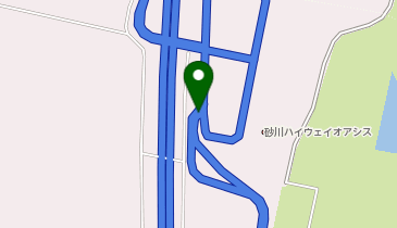 道央自動車道 砂川SAスマートIC 下り 出口の地図画像