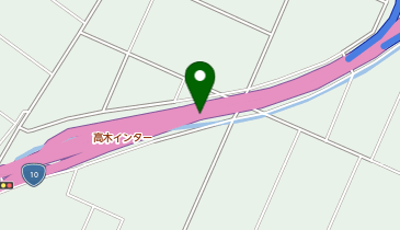 都城志布志道路 高木IC 下り 出口の地図画像