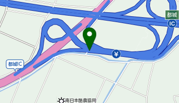 都城志布志道路 都城IC 下り 入口の地図画像