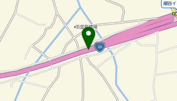 名豊道路 細谷IC 下り 入口の地図画像