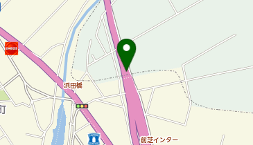 名豊道路 前芝IC 上り 出口の地図画像