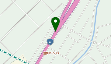 名豊道路 小坂井御津IC 下り 出口の地図画像