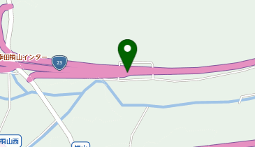 名豊道路 幸田桐山IC 下り 出口の地図画像