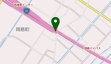 名豊道路 西尾東IC 下り 出口の地図画像