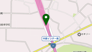 名豊道路 中原IC 下り 出口の地図画像