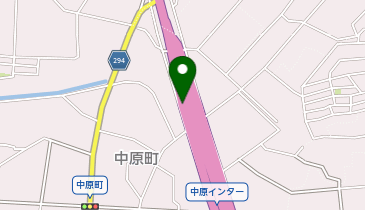 名豊道路 中原IC 下り 入口の地図画像