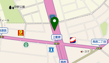 名豊道路 上重原IC 下り 入口の地図画像