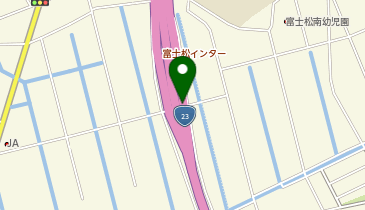 名豊道路 富士松IC 上り 入口の地図画像