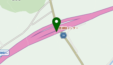 山陰自動車道 出雲湖陵IC 下り 入口の地図画像