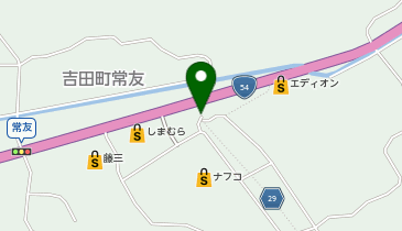 東広島高田道路 吉田IC 下り 出口の地図画像