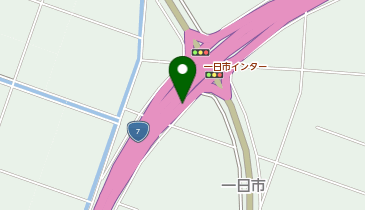 新新バイパス 一日市IC 上り 入口の地図画像