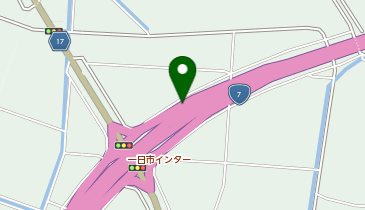 新新バイパス 一日市IC 下り 入口の地図画像