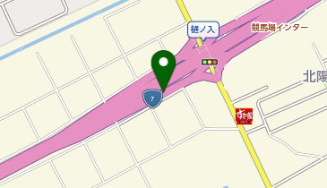 新新バイパス 競馬場IC 上り 入口の地図画像