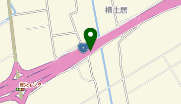 新新バイパス 豊栄IC 上り 出口の地図画像