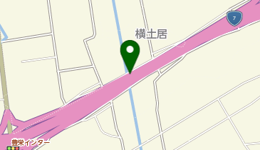 新新バイパス 豊栄IC 下り 入口の地図画像