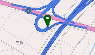 新新バイパス 聖籠新発田IC 上り 入口の地図画像