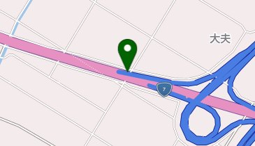 新新バイパス 聖籠新発田IC 下り 出口の地図画像