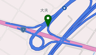 新新バイパス 聖籠新発田IC 下り 入口の地図画像