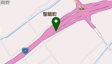 新新バイパス 大夫興野IC 上り 入口の地図画像